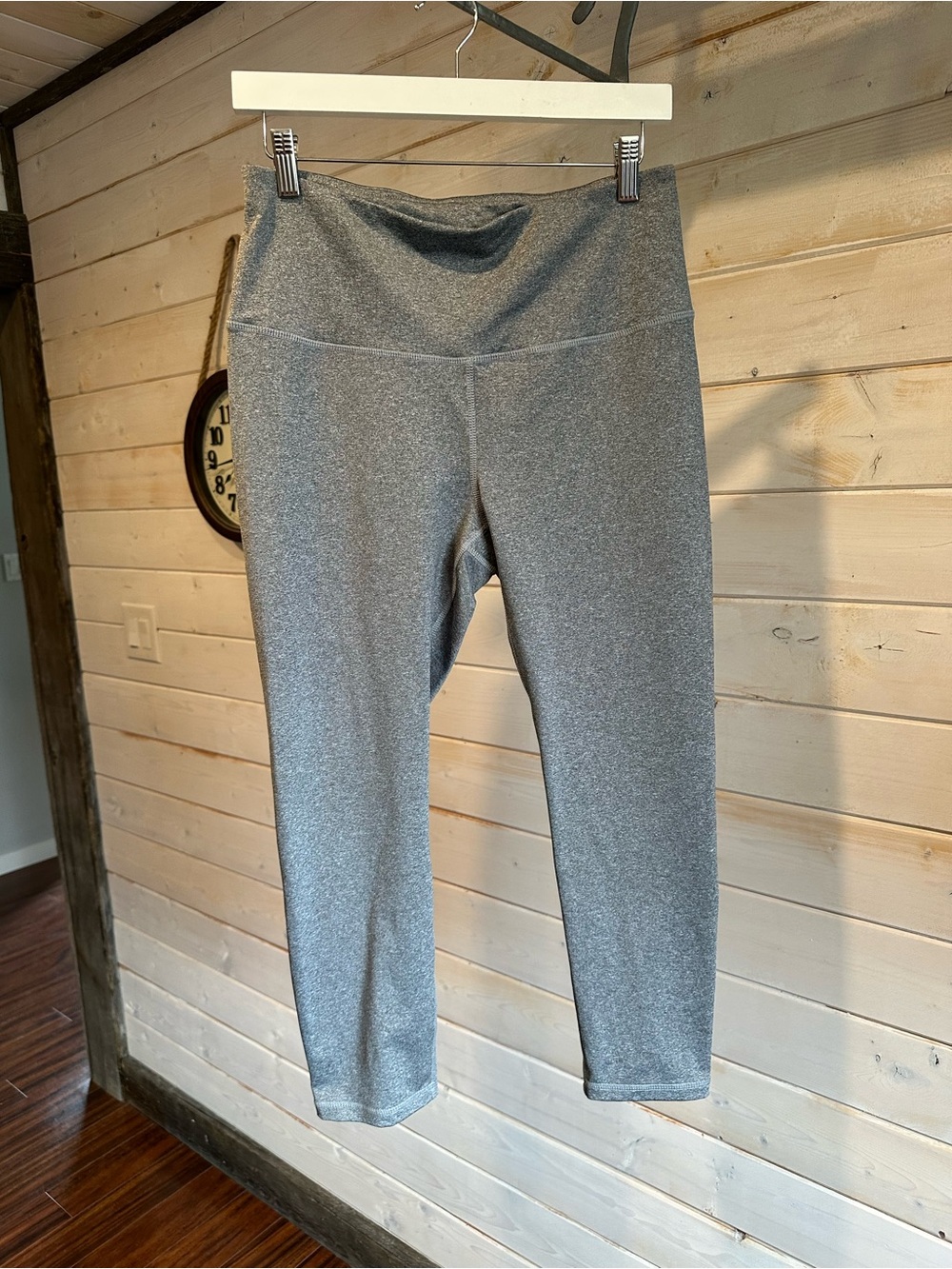 Reebok | Heathered Grey Activewear Crops